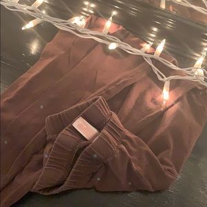 brown leggings